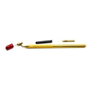kingart fine line painting pen .5mm, fluid writer paint applicator pen, precision touch up paint, perfect for rock chips & scratch repair