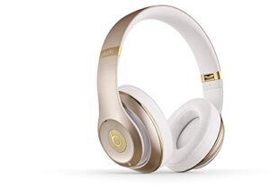 beats studio wireless over-ear headphones - champagne/gold (renewed)