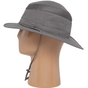 Sunday Afternoons Men's Charter Escape Hat, Charcoal, Large