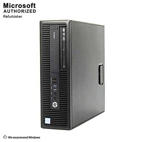 HP Business Desktop ProDesk 600 G2 Desktop Computer - Intel Core i5 (6th Gen) i5-6500 3.20 GHz - 8 GB DDR4 SDRAM - 256 GB SSD (Renewed)