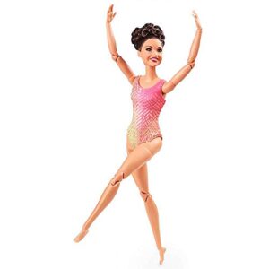 barbie signature laurie hernandez 2016 olympic winner gymnast doll - limited edition!