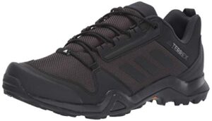 adidas outdoor mens terrex ax3 hiking boot, black/black/carbon, 11.5 us