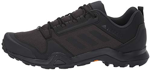 adidas Outdoor Men's Terrex Ax3 Hiking Boot, Black/Black/Carbon, 13 M US