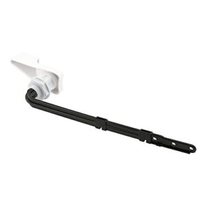 Prime-Line MP56500 Toilet Tank Lever, Adjustable, Plastic, White Handle, Fits Fluidmaster Sure-Fit (Single Pack)