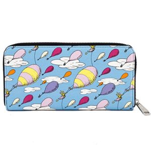 Loungefly x Dr. Seuss Wallet Oh The Places You'll Go Zip Around