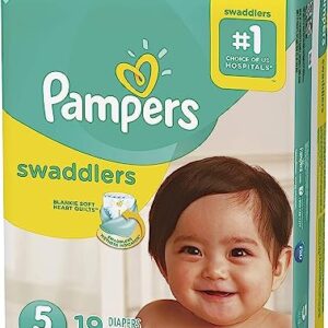 Pampers Swaddlers Active Baby Diapers Size 5 19 Count