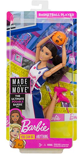 Barbie️ Made to Move️ Basketball Player Doll