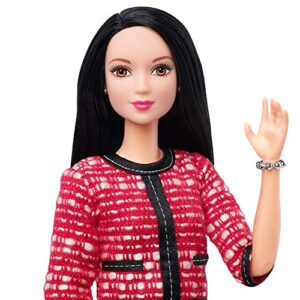 Barbie Political Candidate Doll, Tall Black-Haired Doll for 3 to 7 Year Olds​​​