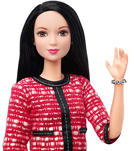 Barbie Political Candidate Doll, Tall Black-Haired Doll for 3 to 7 Year Olds​​​