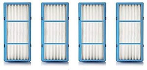 nispira true hepa air filter replacement compatible with holmes air purifier aer1 hapf30at - 1.2” x 10” x 4.6” (4 hepa filters)