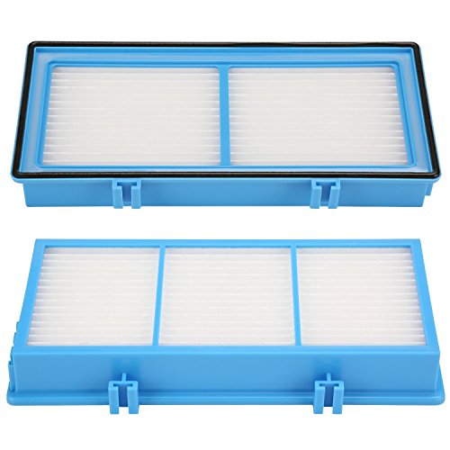 Nispira True HEPA Air Filter Replacement Compatible with Holmes Air Purifier AER1 HAPF30AT - 1.2” x 10” x 4.6” (4 HEPA Filters)
