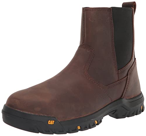 Cat Footwear mens Wheelbase Steel Toe Work Boot, Clay, 9 US