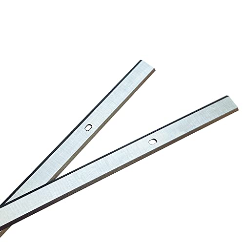 FOXBC 12.5 Inch Planer Blades for Porter Cable PC305TP, Ryobi AP-12, Delta 22-560 TP305, Craftsman 21758, WEN 6550, Grizzly G0663 Planer - 2 Set (4 Pack)