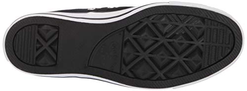 Converse Women's Chuck Taylor All Star Madison Mid Top Sneaker, Black/Black/White, 8.5 M US