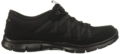 Skechers Women's Gratis-Strolling Sneaker, BBK, 9 M US