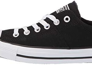 Converse Women's Chuck Taylor All Star Madison Low Top Sneaker, Black/White/Black, 8.5 M US