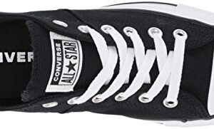 Converse Women's Chuck Taylor All Star Madison Low Top Sneaker, Black/White/Black, 8.5 M US