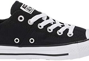 Converse Women's Chuck Taylor All Star Madison Low Top Sneaker, Black/White/Black, 8.5 M US