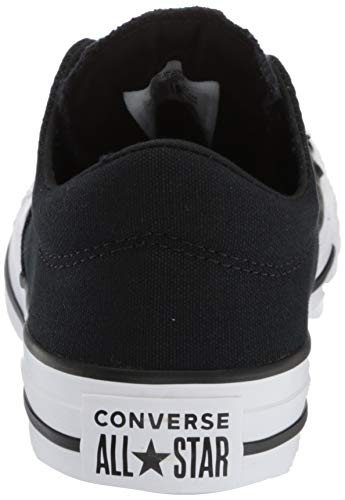 Converse Women's Chuck Taylor All Star Madison Low Top Sneaker, Black/White/Black, 8.5 M US