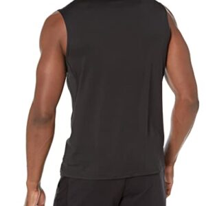 Amazon Essentials Men's Tech Stretch Muscle Shirt, Black, X-Small