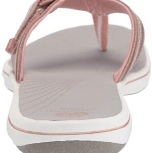 Clarks Women's Brinkley Jazz Flip-Flop rose gold 070 M US