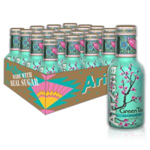 arizona green tea, 16.9 fl oz (pack of 20)