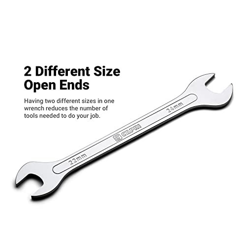 Capri Tools 5/8 in. x 3/4 in. Super-Thin Open End Wrench, SAE (11850-5834)