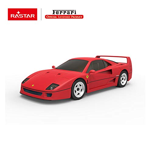 Radio Remote Control 1/24 Scale Ferrari F40 Licensed RC Model Car (Red)