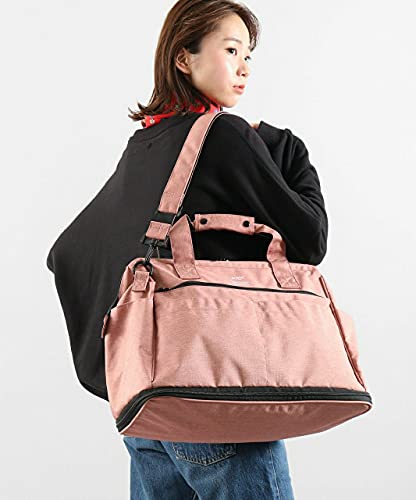 anello(アネロ) Women 2-Way Expansion Boston Bag, NVY