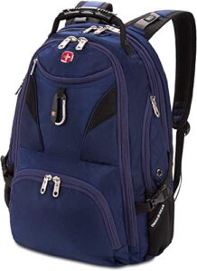 swissgear 5977 scansmart laptop backpack, navy, 17-inch