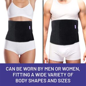 Everyday Medical Abdominal Binder Post Surgery - with Bamboo Charcoal Accelerate Healing and Reduce Swelling After C-Section, Abdomen Surgeries, Tummy Tuck, Bladder & Gastric Bypass Belly Girdle