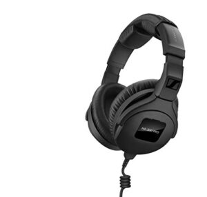 sennheiser professional hd 300 pro over-ear broadcast headphones,black