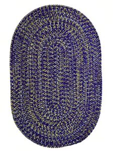 capel rugs 0301vs04000600445 team spirit area rug, 4' x 6', purple gold