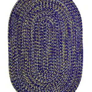 Capel Rugs 0301VS04000600445 Team Spirit Area Rug, 4' x 6', Purple Gold