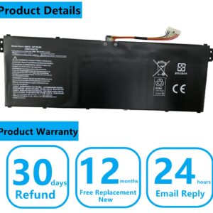 Aluo AP18C8K New Laptop Battery compatable with Acer Aspire 5 A514-52 A514-52-58U3 Chromebook 314 C933 Swift 3 SF314-42 SF314-57 SF314-57G SF314-58 Series Notebook 11.25V 50.29Wh