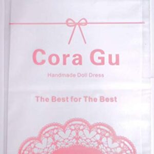 Cora Gu [Handmade Dress Fit for 12" Doll] Handmade Melon Gown/ Wedding Dress Fit for 12" Fashion Doll(Dolls' not Included)