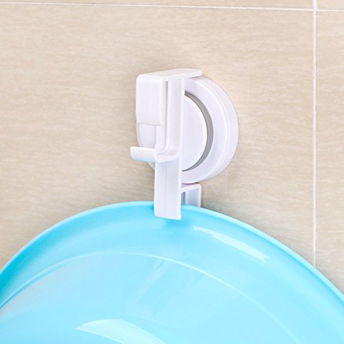 GGGarden Traceless Suction Cups Bath Rack Tray Wash Basin Hook Face Frame Tray Clamp