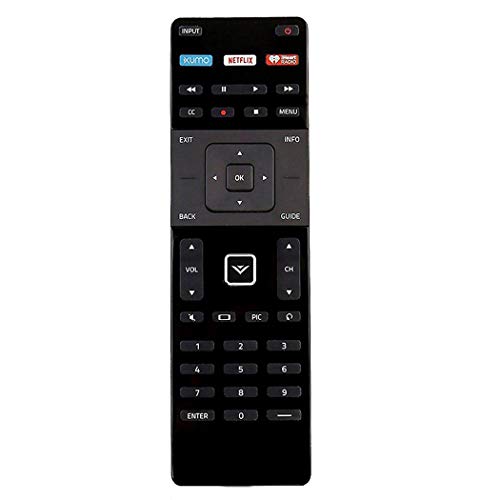 XRT122 Replacement Remote Control fit for Vizio TV D50-E1 D65-E0 D43-E2 D55-E0 D65-E0 D43-E2 D50-E1 D55-E0 D65-E0 D39H-D0 E43-C2 E55-C2 E65-C3 E70-C3 E40-C2 E65X-C2 E32-C1 E48-C2 E32H-C1 D58U-D3