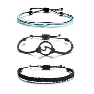 choice of all summer bracelets for teen girls aesthetic surfer wave adjustable waterproof handmade bracelets anklets for women men girls christmas gifts