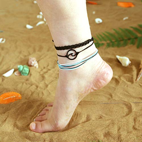 choice of all Summer Bracelets for Teen Girls Aesthetic Surfer Wave Adjustable Waterproof Handmade Bracelets Anklets for Women Men Girls Christmas Gifts