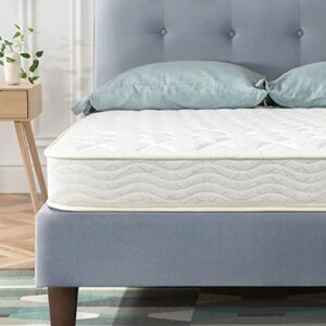 Best Price Mattress 6 Inch Tight Top Innerspring Mattress - Comfort Foam Top with Bonnell Spring Base, CertiPUR-US Certified Foam, Twin,White