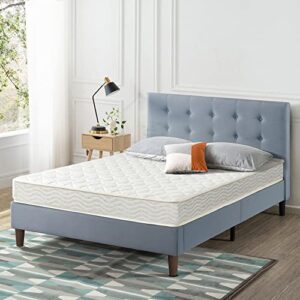 Best Price Mattress 6 Inch Tight Top Innerspring Mattress - Comfort Foam Top with Bonnell Spring Base, CertiPUR-US Certified Foam, Twin,White