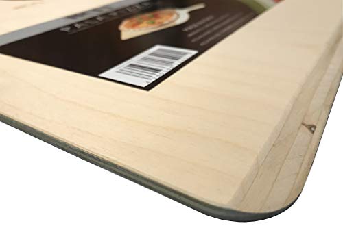 HOT!Kitchenware Birch Wood Pizza Peel, Made in Italy, 11.4 x 16.3 x 0.23 inches