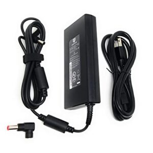 19.5V 9.23A 180W AC Adapter Charger for MSI Gaming Laptop GS43VR, GS63, GS63VR, GS65-Stealth-THIN-050, GS73VR, WS63VR WS63 w/GTX 1060, 1070 Max-Q, Quadro P4000 P3000 Compatible ADP-180MB K, A17-180P4A