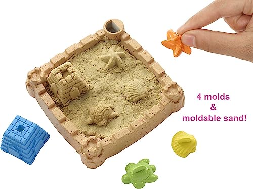 Barbie Dreamhouse Adventures Chelsea Doll & Tiki Hut Playset with Moldable Sand, Hammock & Accessories, Blonde Small Doll