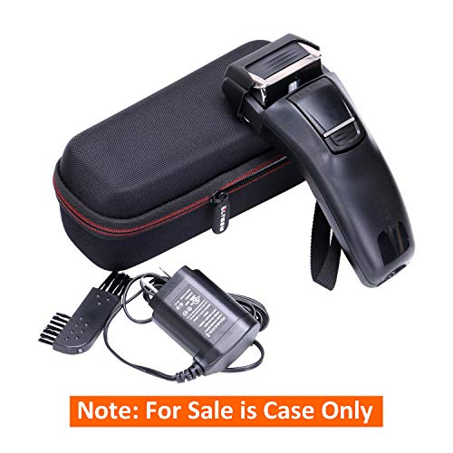 Shaver Case - LTGEM EVA Hard Travel Case for Men Electric Shaver Within Size 7' L-3' W-2.6' H inches - Travel Protective Carrying Storage Bag (Sale Case Only)