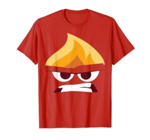 disney pixar inside out angry face halloween t-shirt