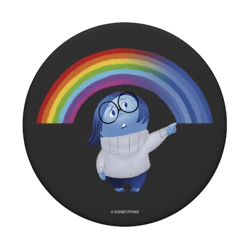Disney Pixar Inside Out Sadness Rainbow PopSockets Standard PopGrip