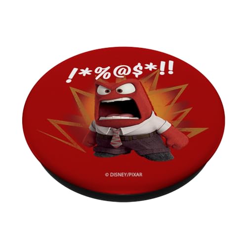 Disney Pixar Inside Out Anger Curse Word PopSockets Standard PopGrip