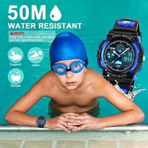 Boy Digital Watch Gifts for 5-15 Year Old Boys Girl Teen, Toys 6-16 Present Kids Age